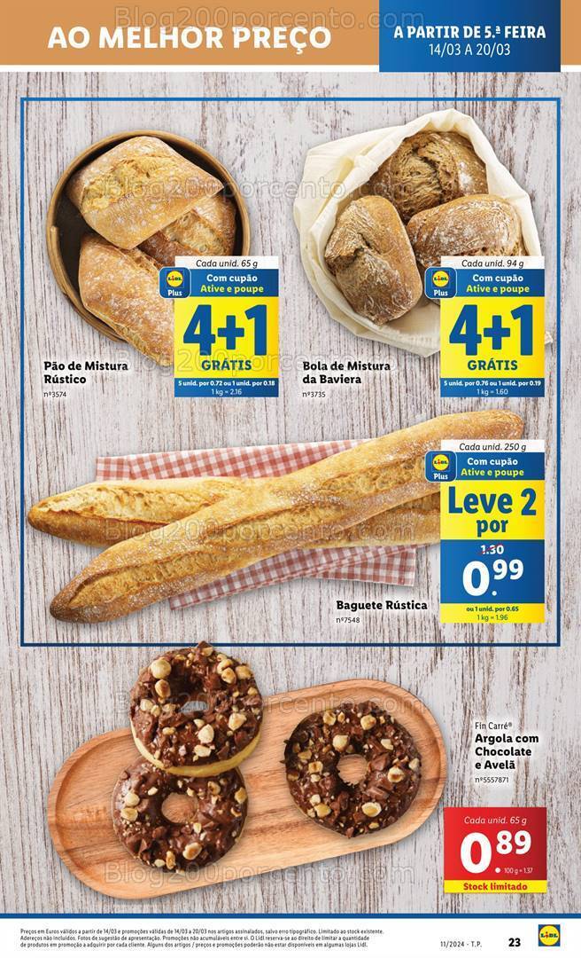 Antevisão Folheto LIDL Promoções de 14 a 20 março