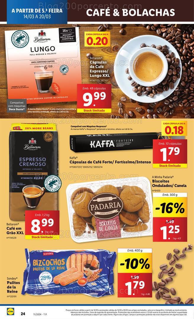 Antevisão Folheto LIDL Promoções de 14 a 20 março