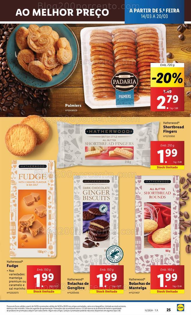 Antevisão Folheto LIDL Promoções de 14 a 20 março