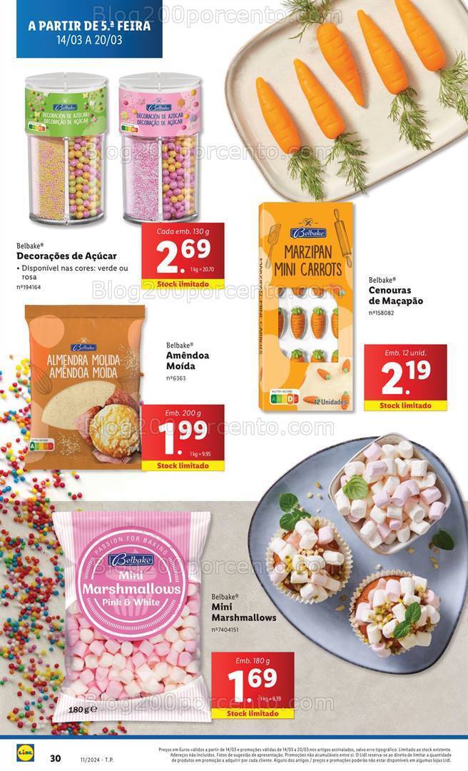 Antevisão Folheto LIDL Páscoa Promoções de 14 a 20 março