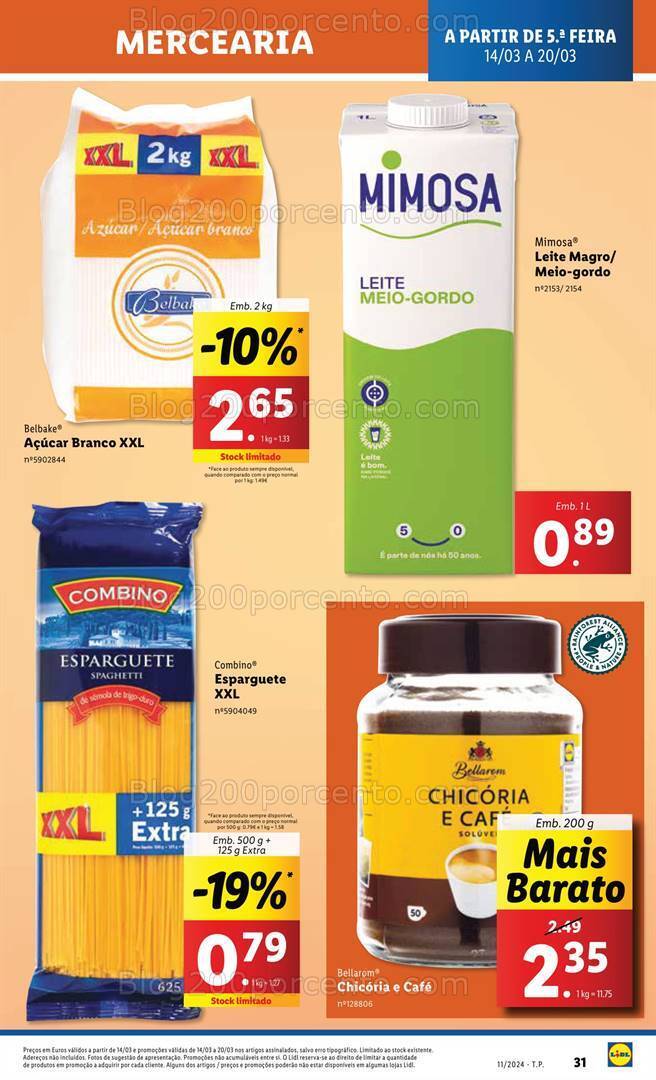 Antevisão Folheto LIDL Promoções de 14 a 20 março