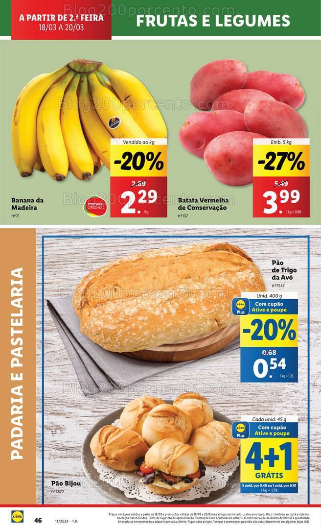 Antevisão Folheto LIDL Promoções de 14 a 20 março