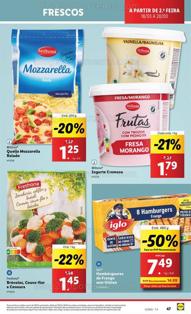 Antevisão Folheto LIDL Promoções de 14 a 20 março