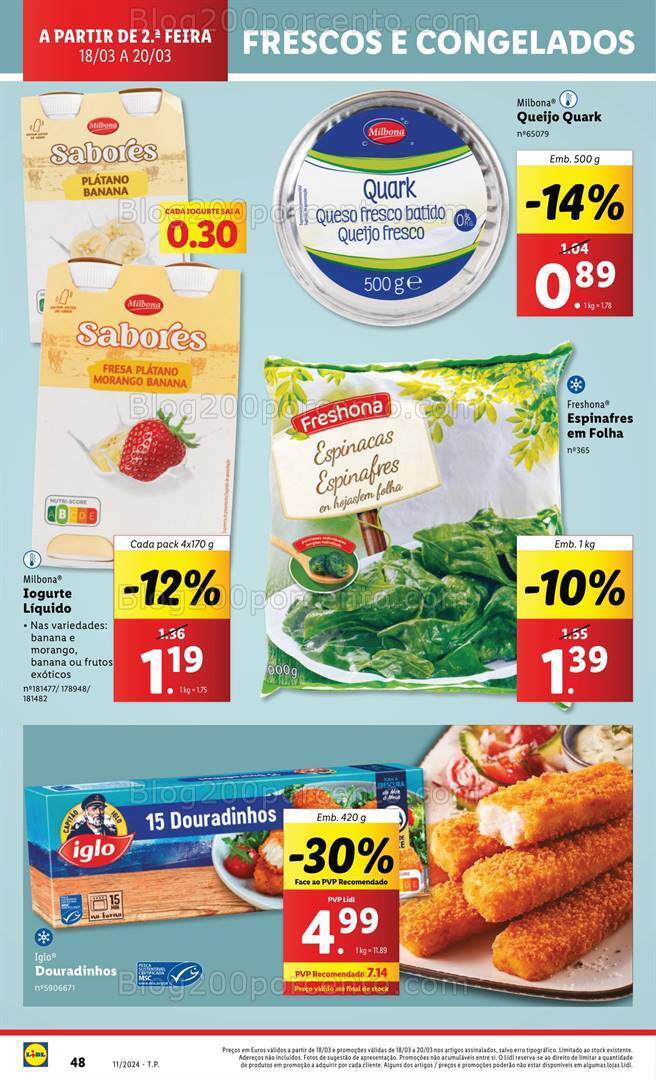 Antevisão Folheto LIDL Promoções de 14 a 20 março