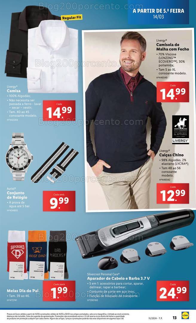 Antevisão Folheto LIDL Bazar Promoções a partir de 14 março