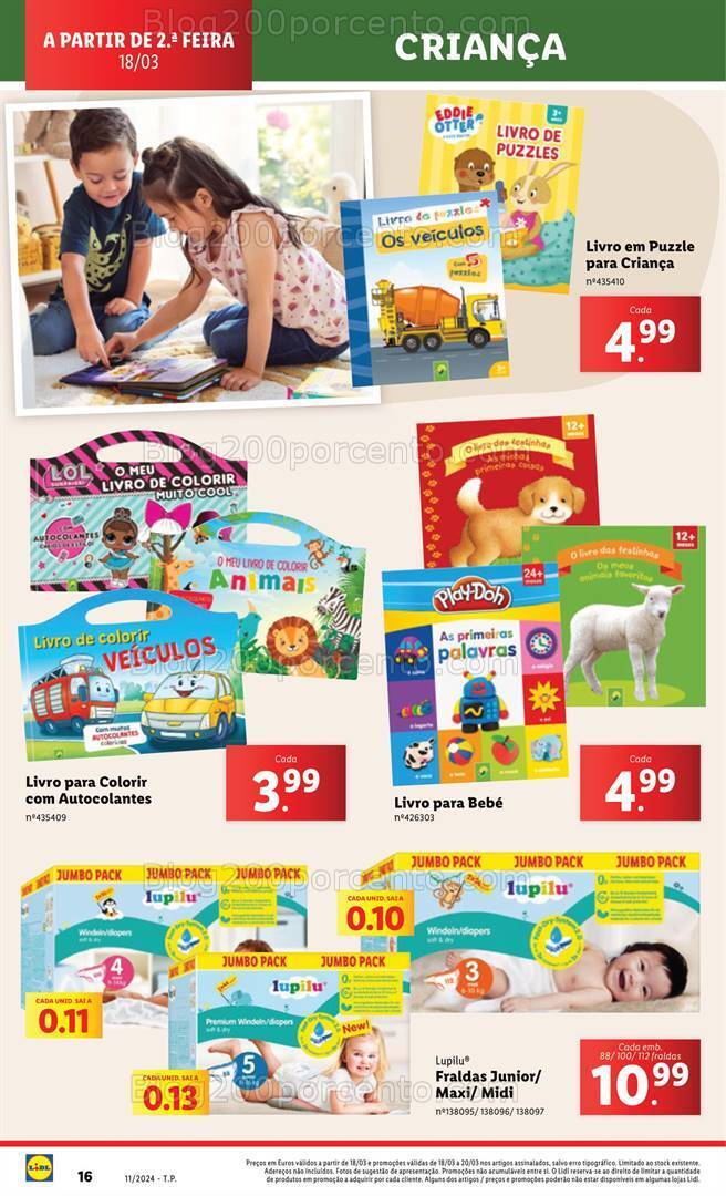 Antevisão Folheto LIDL Bazar Promoções a partir de 18 março