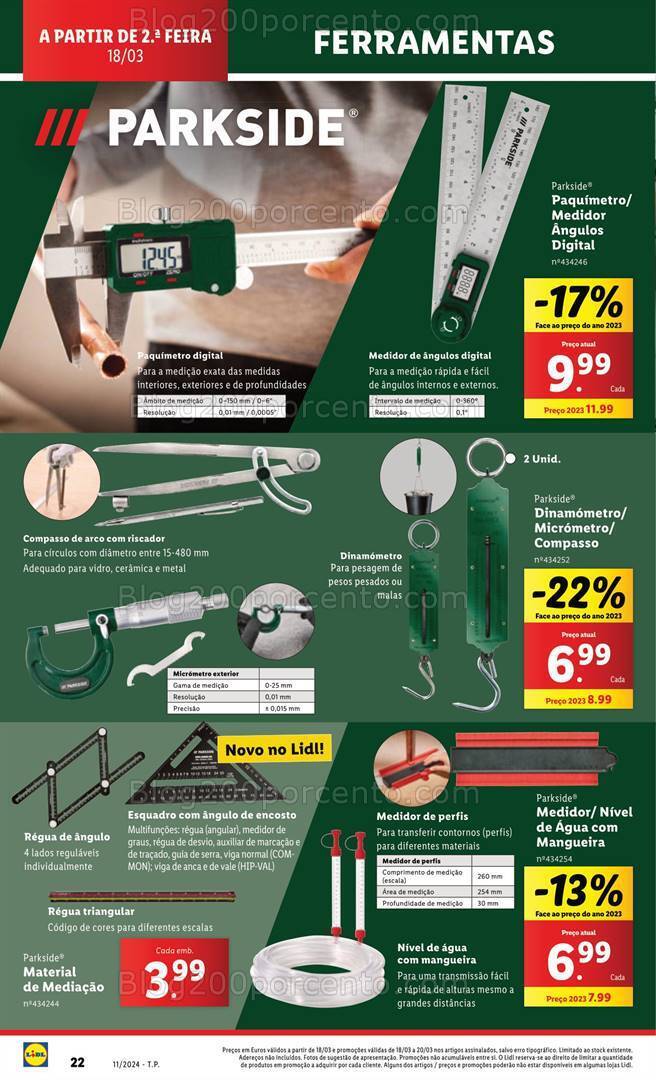 Antevisão Folheto LIDL Bazar Promoções a partir de 18 março