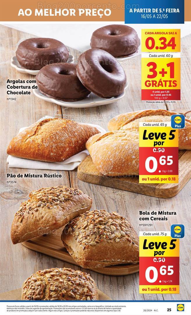 Antevisão Folheto LIDL Promoções de 16 a 22 maio