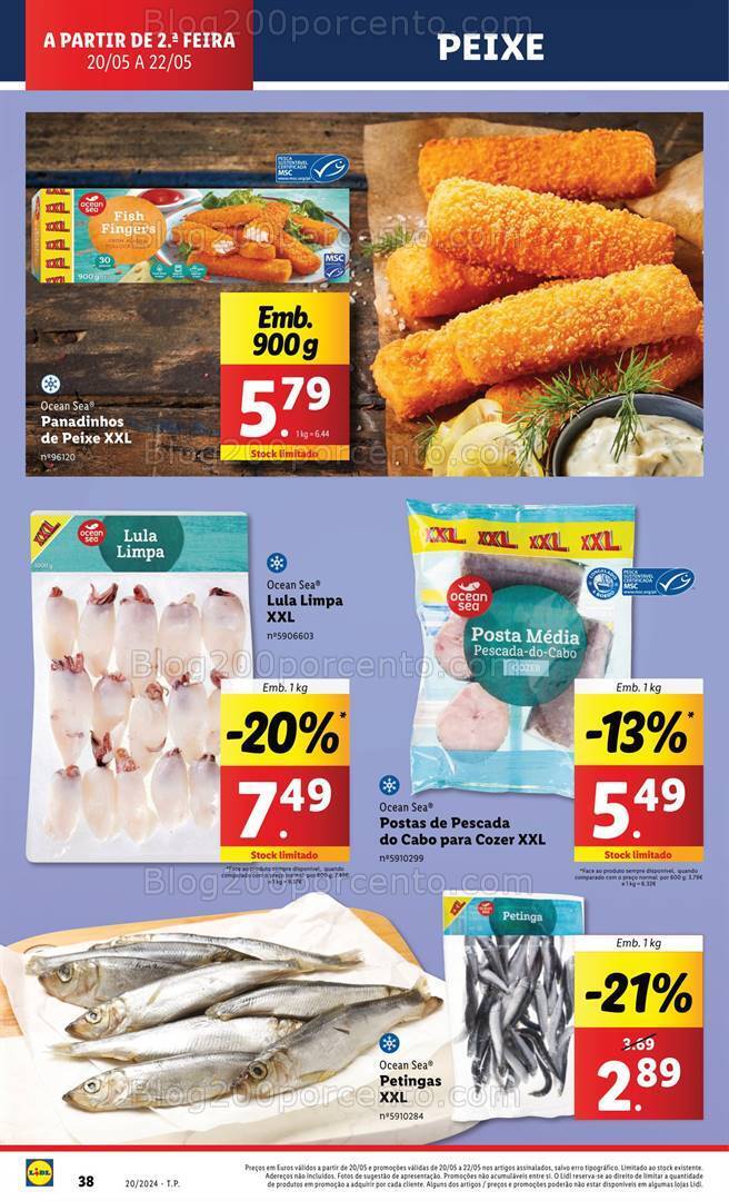 Antevisão Folheto LIDL Supermercado Promoções de 20 a 22 maio