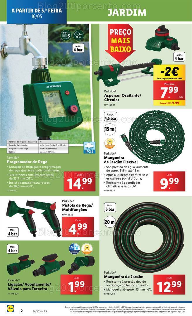 Antevisão Folheto LIDL Bazar Promoções de 16 a 22 maio