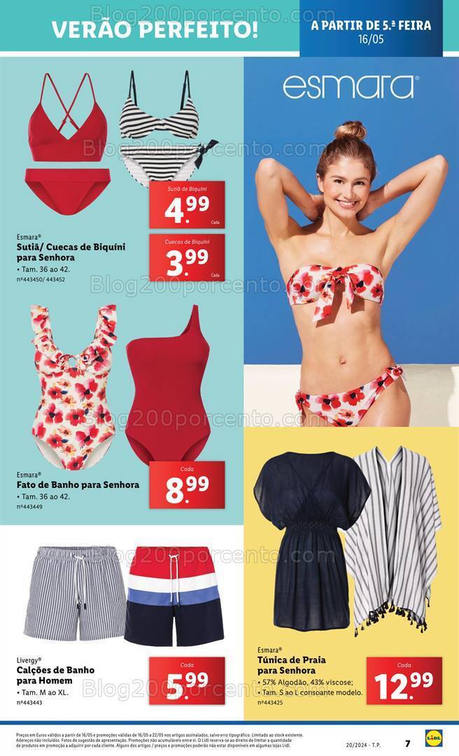 Antevisão Folheto LIDL Bazar Promoções de 16 a 22 maio