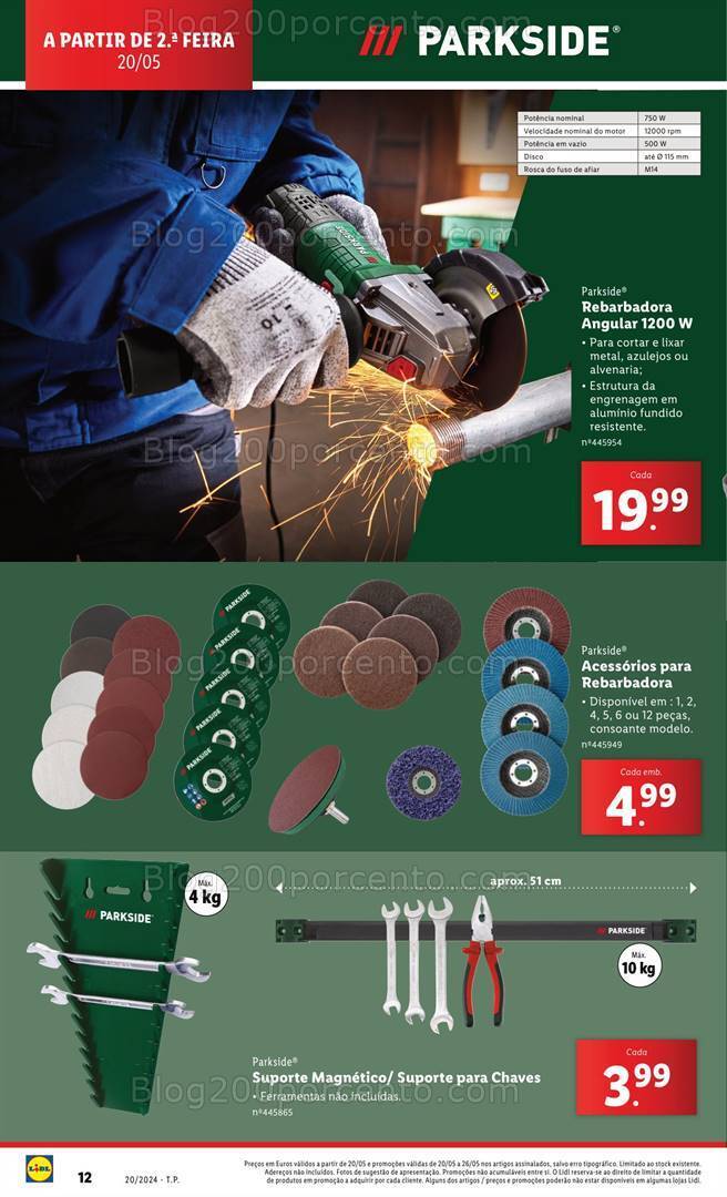 Antevisão Folheto LIDL Bazar Promoções de 16 a 22 maio