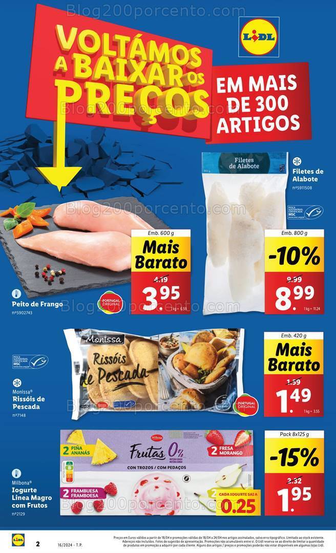 Antevisão Folheto LIDL Promoções de 18 a 24 Abril