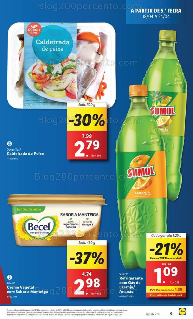 Antevisão Folheto LIDL Promoções de 18 a 24 Abril