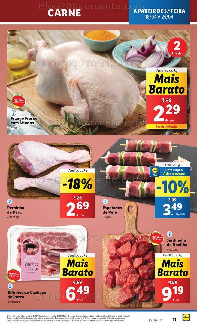 Antevisão Folheto LIDL Promoções de 18 a 24 Abril