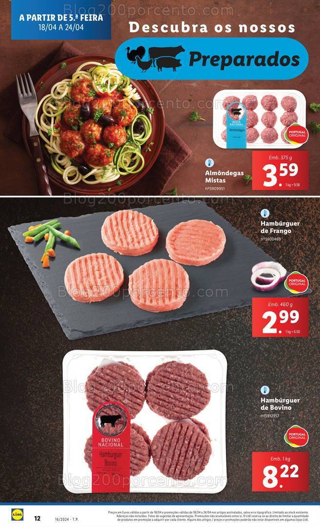 Antevisão Folheto LIDL Promoções de 18 a 24 Abril