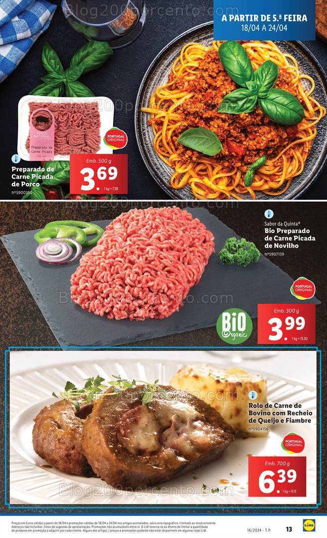 Antevisão Folheto LIDL Promoções de 18 a 24 Abril
