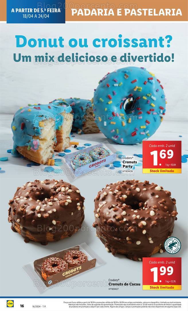 Antevisão Folheto LIDL Promoções de 18 a 24 Abril