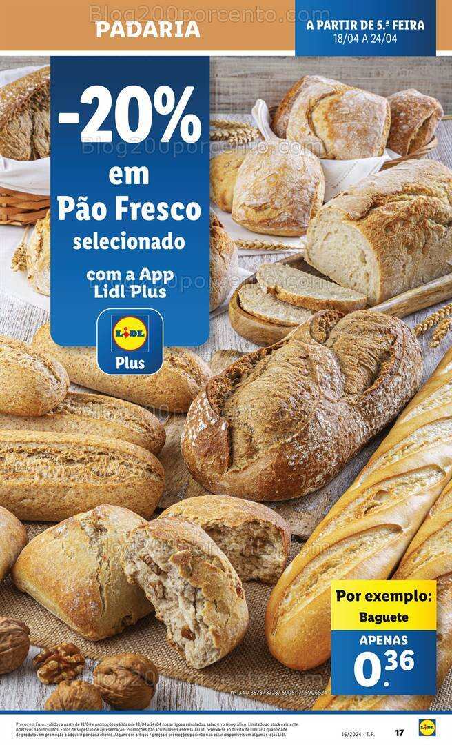 Antevisão Folheto LIDL Promoções de 18 a 24 Abril