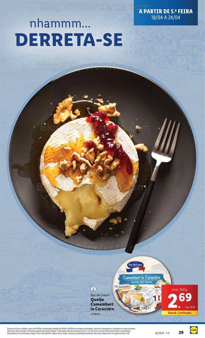 Antevisão Folheto LIDL Promoções de 18 a 24 Abril