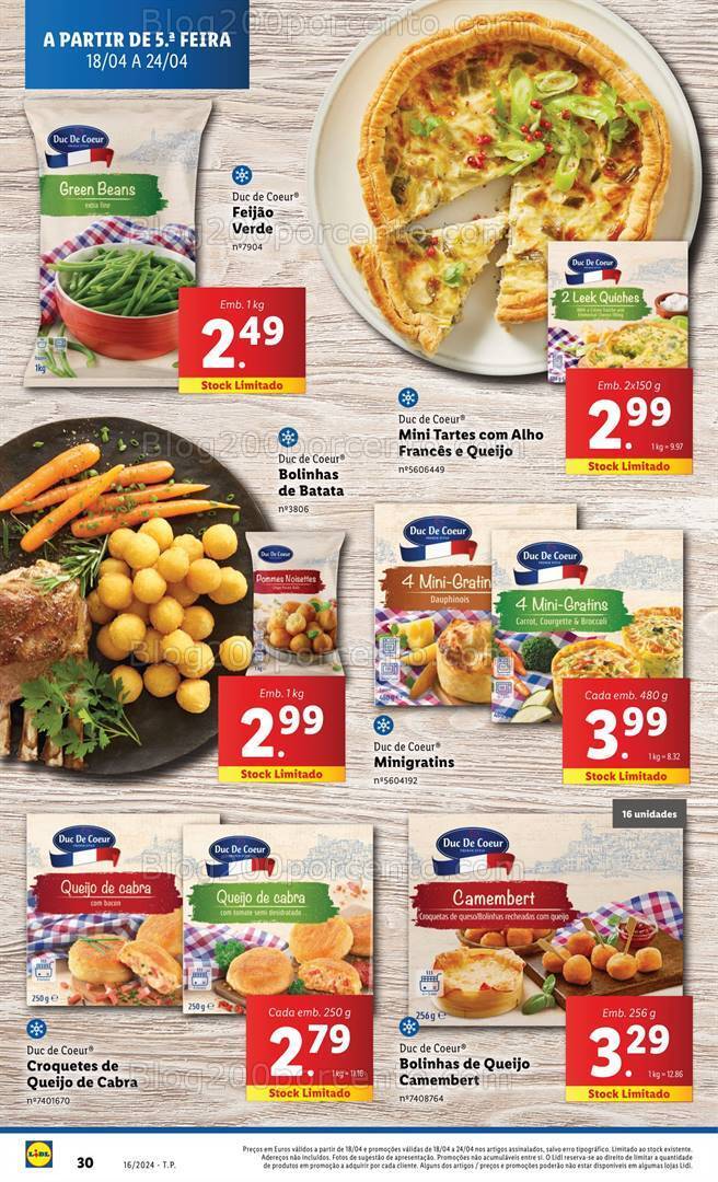 Antevisão Folheto LIDL Promoções de 18 a 24 Abril