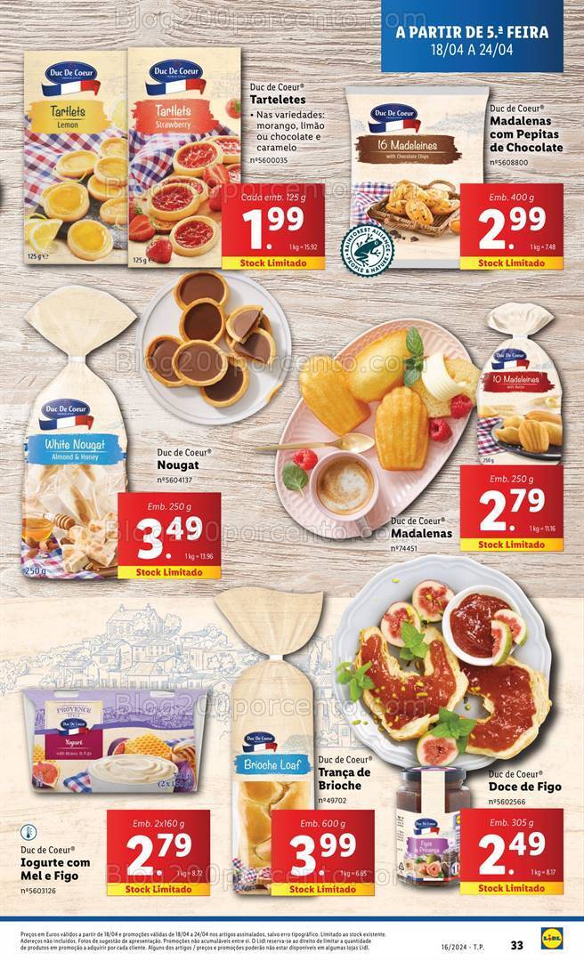 Antevisão Folheto LIDL Promoções de 18 a 24 Abril