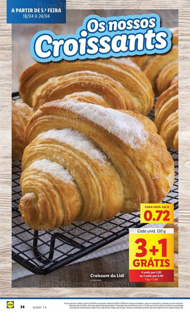 Antevisão Folheto LIDL Promoções de 18 a 24 Abril