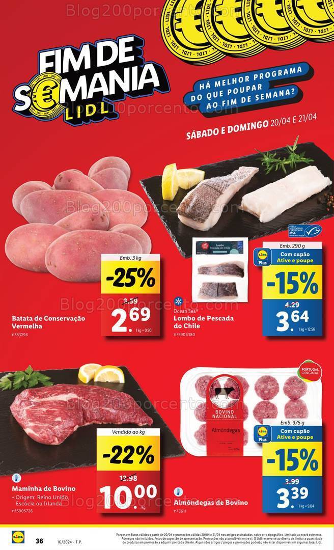 Antevisão Folheto LIDL Promoções de 18 a 24 Abril
