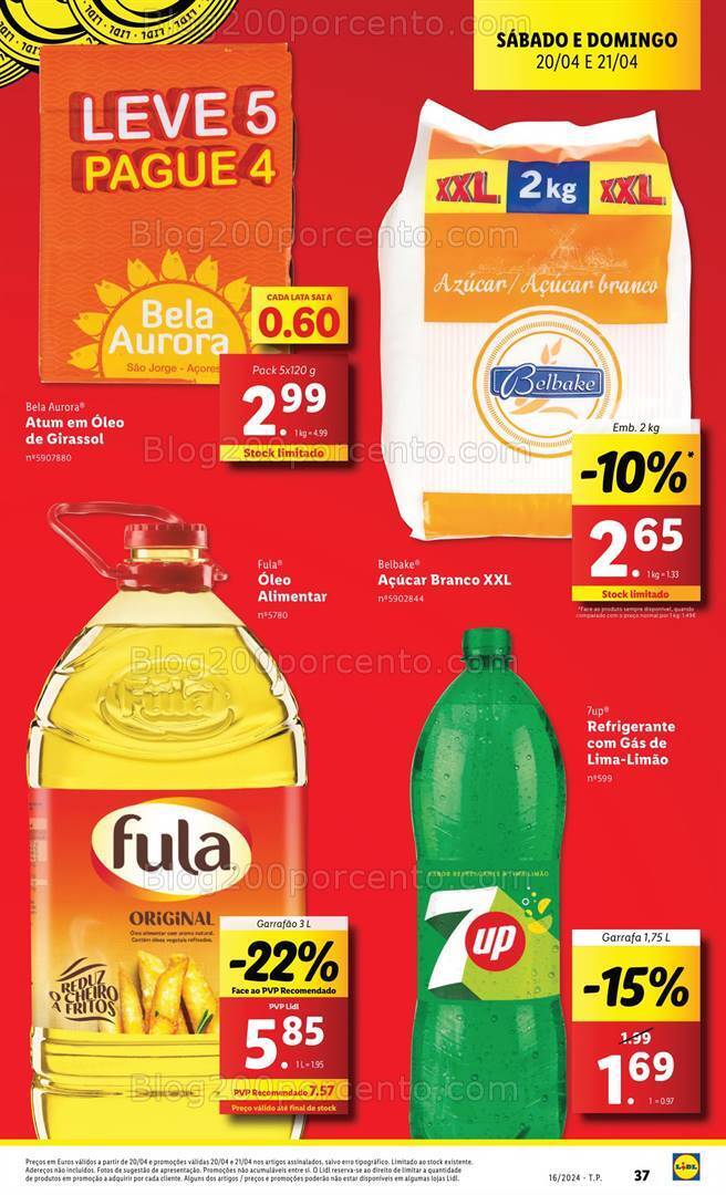 Antevisão Folheto LIDL Promoções de 18 a 24 Abril