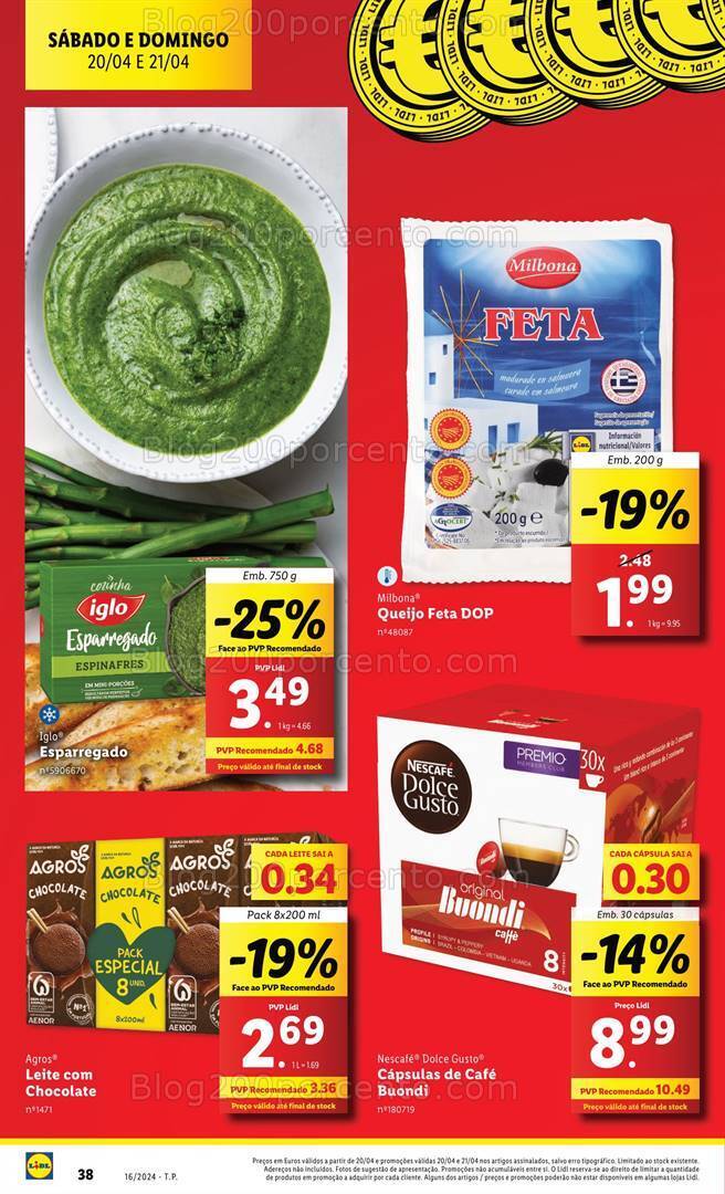 Antevisão Folheto LIDL Promoções de 18 a 24 Abril