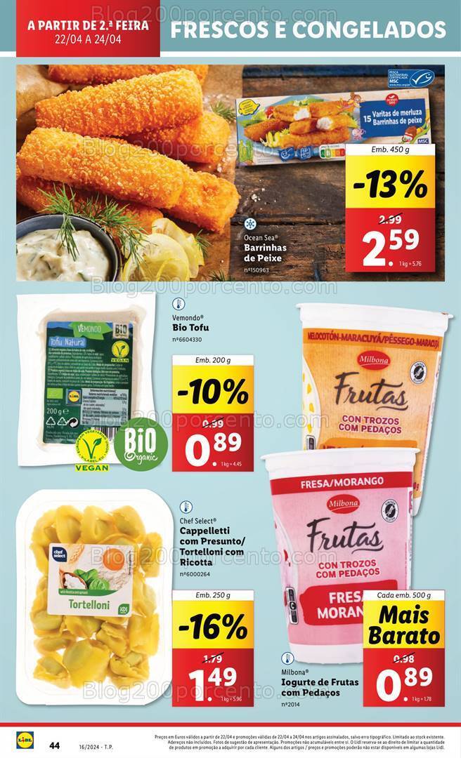 Antevisão Folheto LIDL Promoções de 18 a 24 Abril