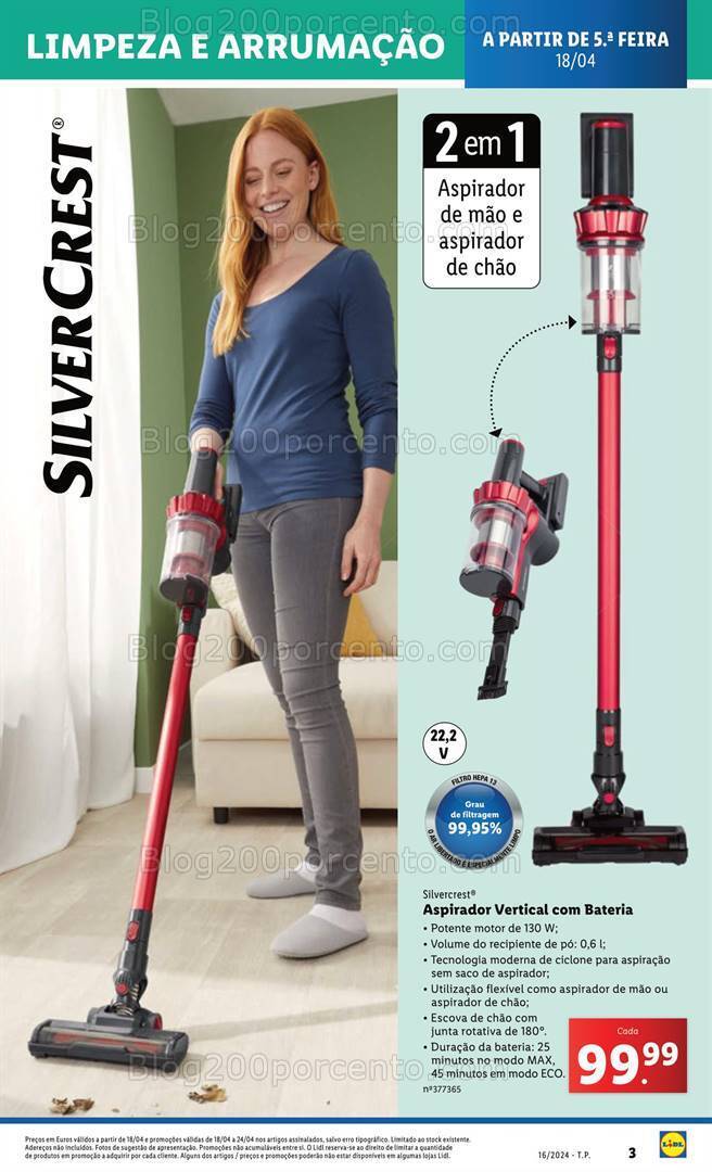 Antevisão Folheto LIDL Promoções de 18 a 24 Abril