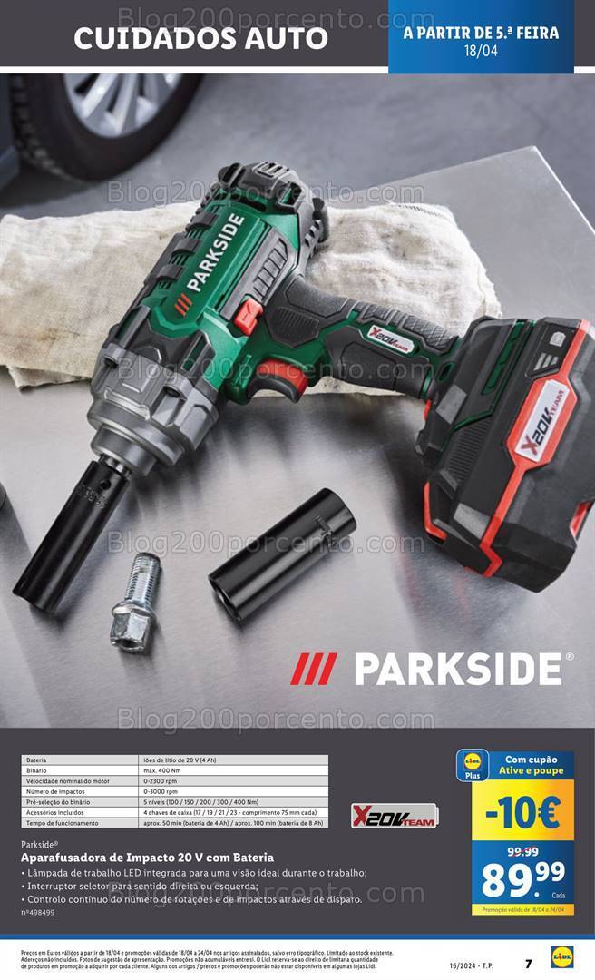 Antevisão Folheto LIDL Promoções de 18 a 24 Abril