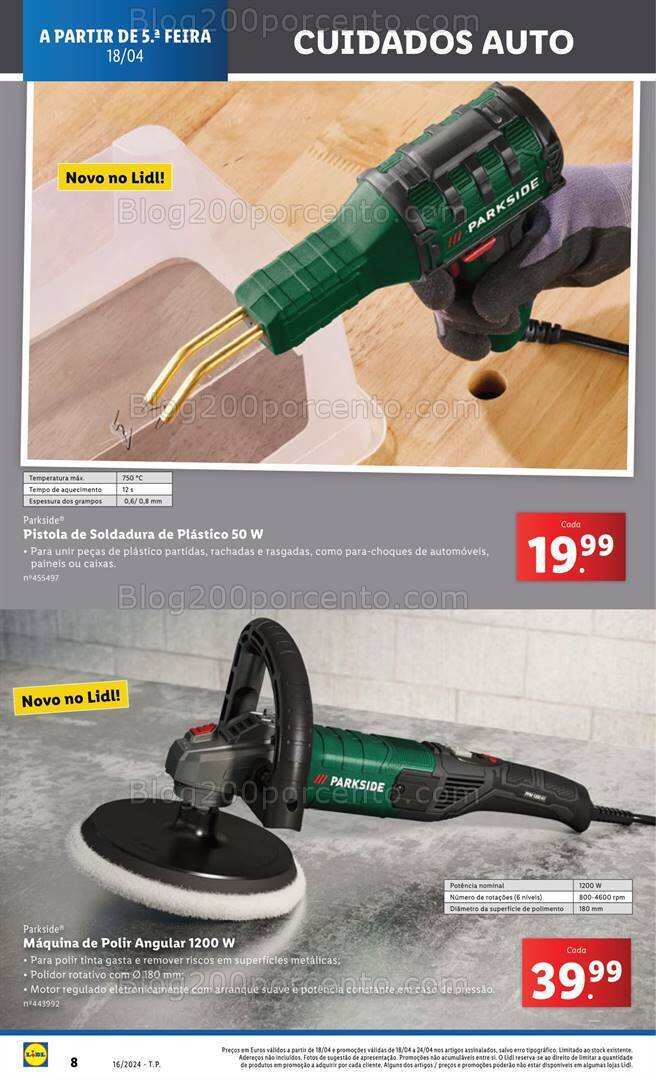 Antevisão Folheto LIDL Promoções de 18 a 24 Abril