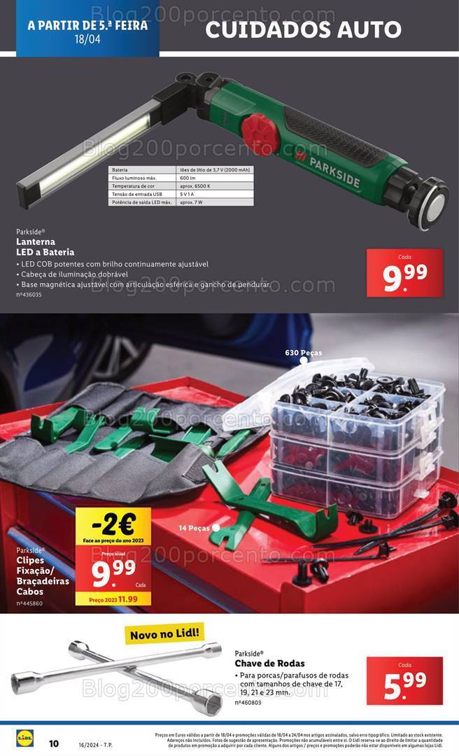 Antevisão Folheto LIDL Promoções de 18 a 24 Abril