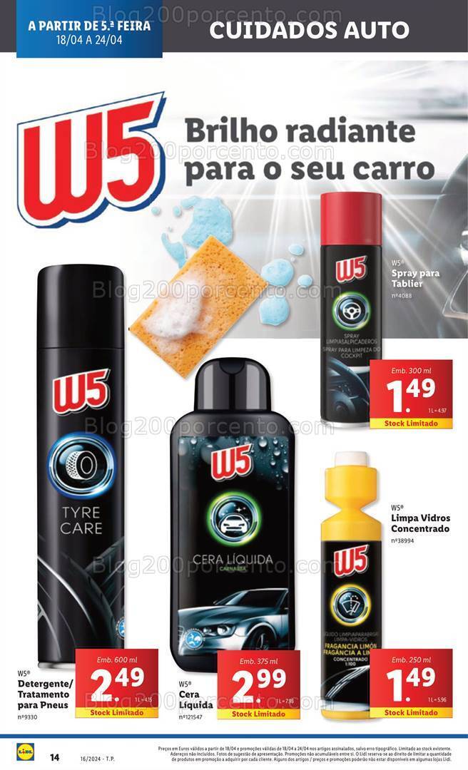 Antevisão Folheto LIDL Promoções de 18 a 24 Abril