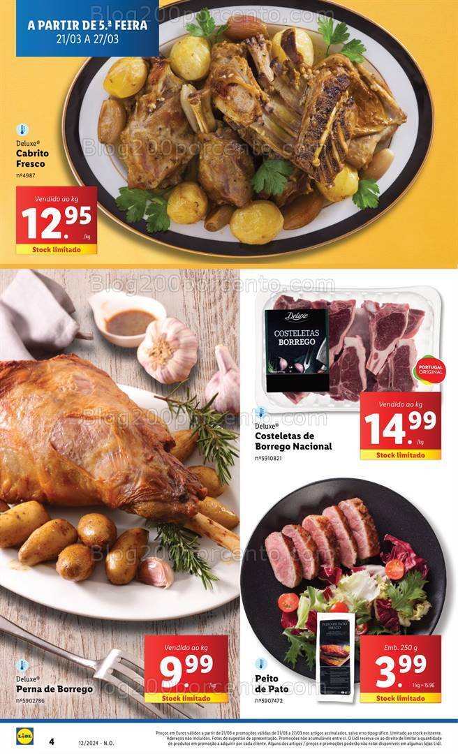 Antevisão Folheto LIDL Promoções de 21 a 27 março