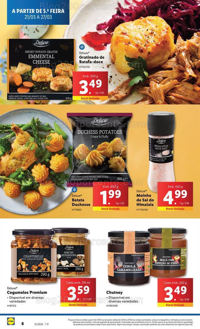 Antevisão Folheto LIDL Promoções de 21 a 27 março