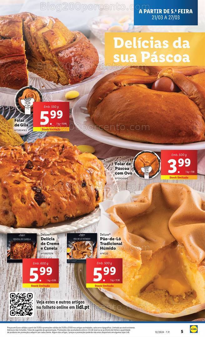 Antevisão Folheto LIDL Promoções de 21 a 27 março