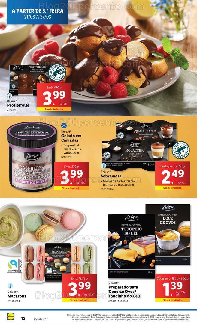 Antevisão Folheto LIDL Promoções de 21 a 27 março