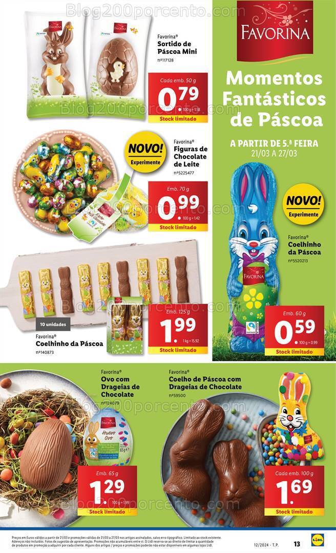 Antevisão Folheto LIDL Promoções de 21 a 27 março