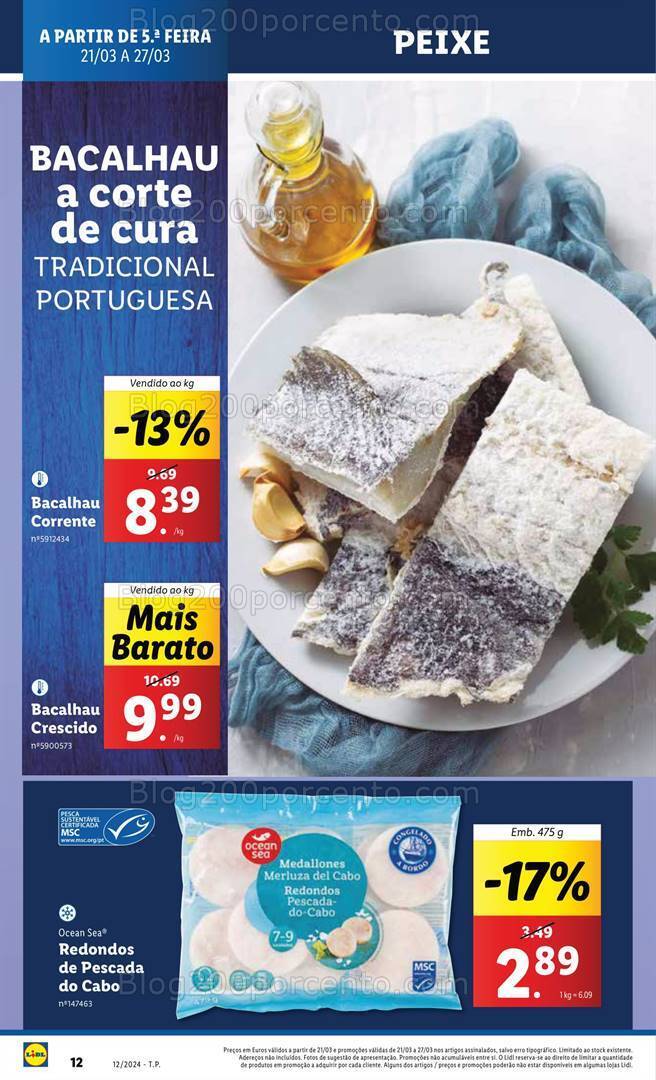 Antevisão Folheto LIDL Promoções de 21 a 27 março