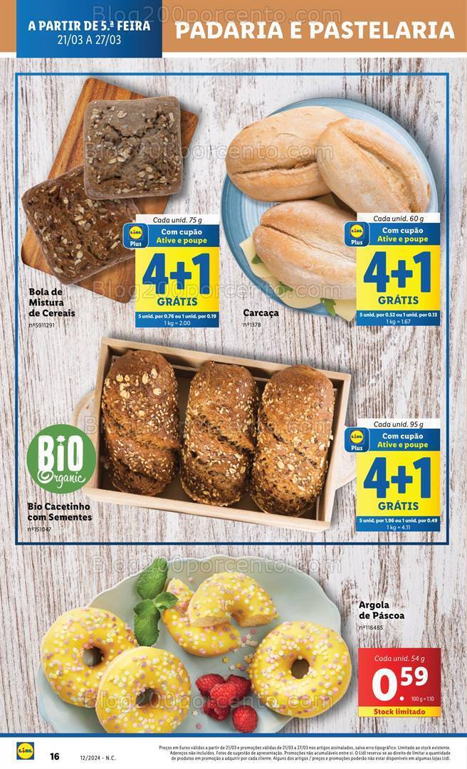 Antevisão Folheto LIDL Promoções de 21 a 27 março