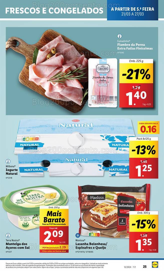 Antevisão Folheto LIDL Promoções de 21 a 27 março