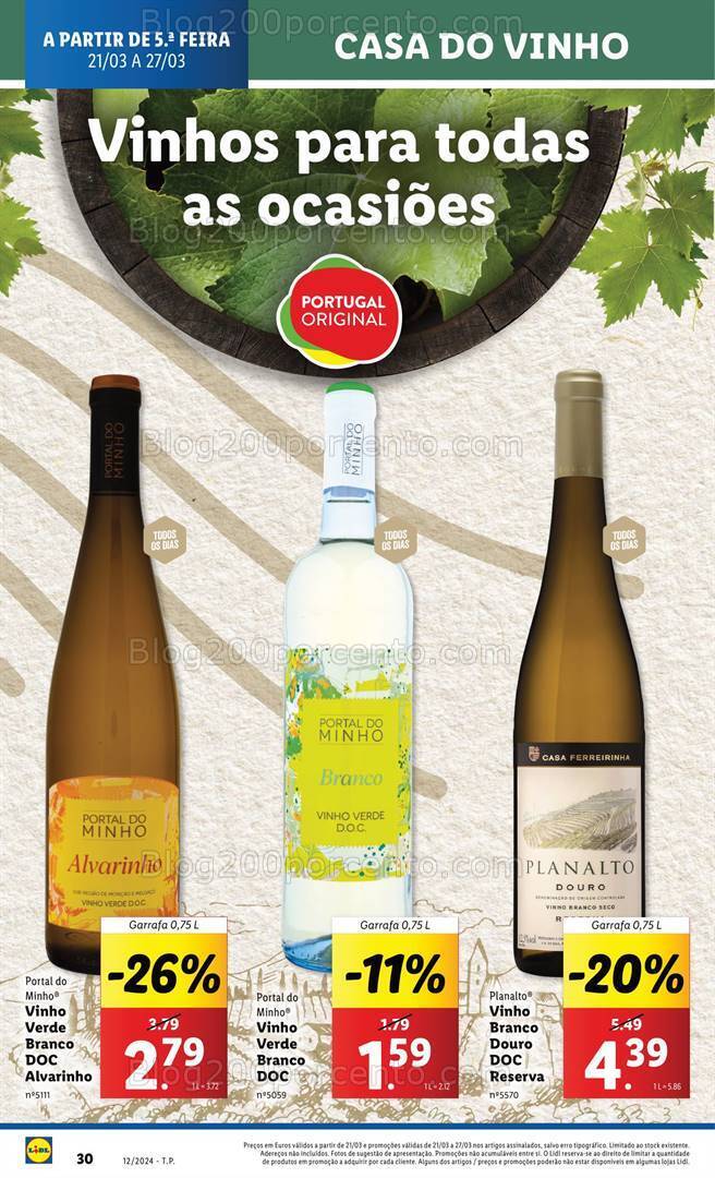 Antevisão Folheto LIDL Promoções de 21 a 27 março