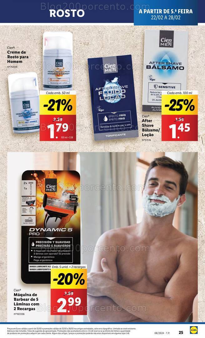 Antevisão Folheto LIDL Promoções de 22 a 28 fevereiro