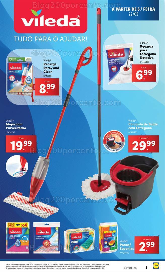 Antevisão Folheto LIDL Bazar Promoções de 22 a 28 fevereiro