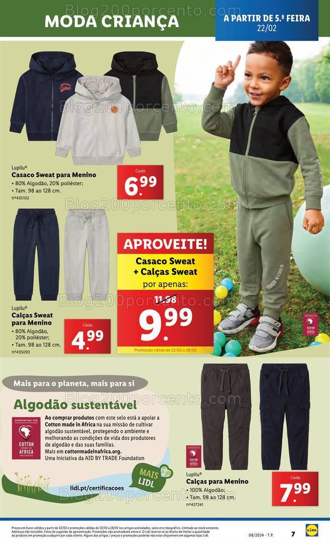 Antevisão Folheto LIDL Bazar Promoções de 22 a 28 fevereiro