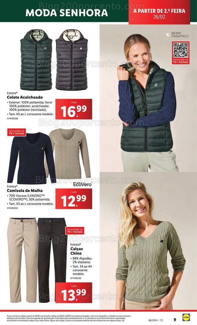 Antevisão Folheto LIDL Bazar Promoções de 22 a 28 fevereiro