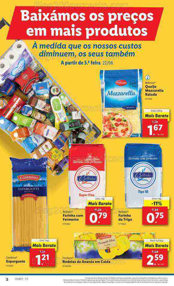 Antevisão Folheto LIDL Promoçóes de 22 a 28 junho